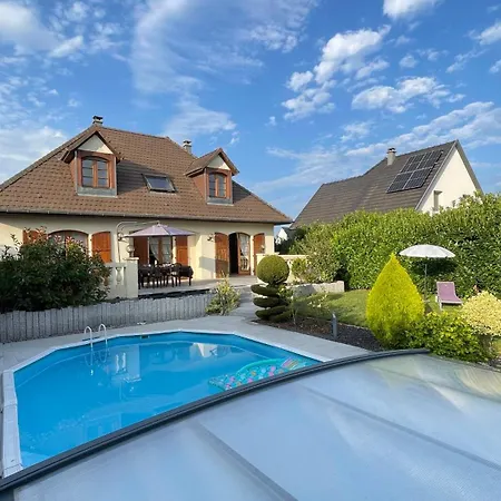 Ferienhaus Havre De Paix - Maison 3 Etoiles - Piscine Privee - Europapark *