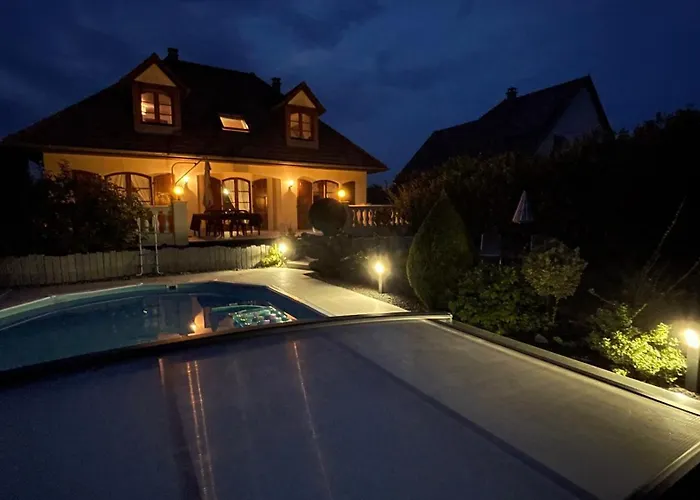 Havre De Paix - Maison 3 Etoiles - Piscine Privee - Europapark Ferienhaus *